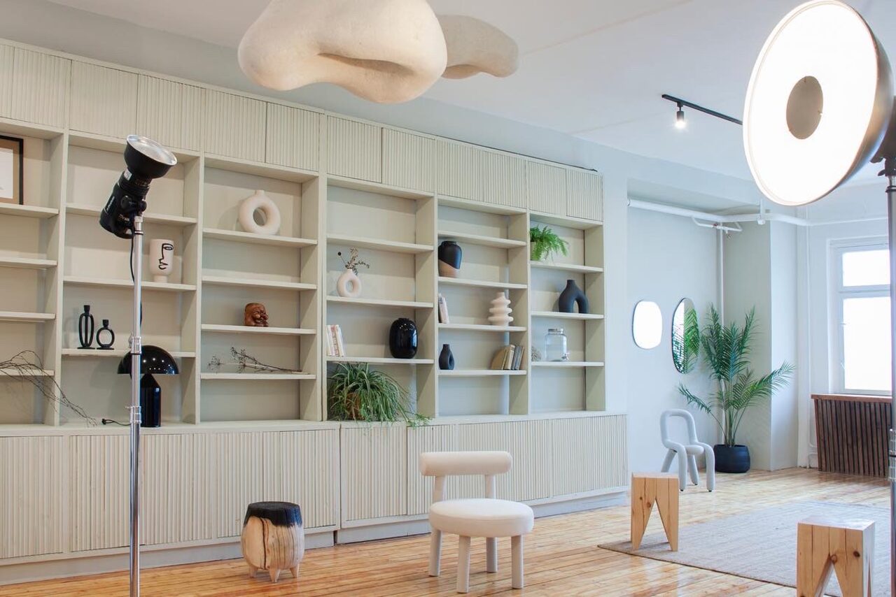 Арендовать Студия с панорамным видом на Москву 