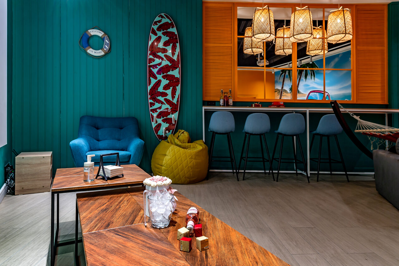 Арендовать Лофт-зал в пляжном стиле