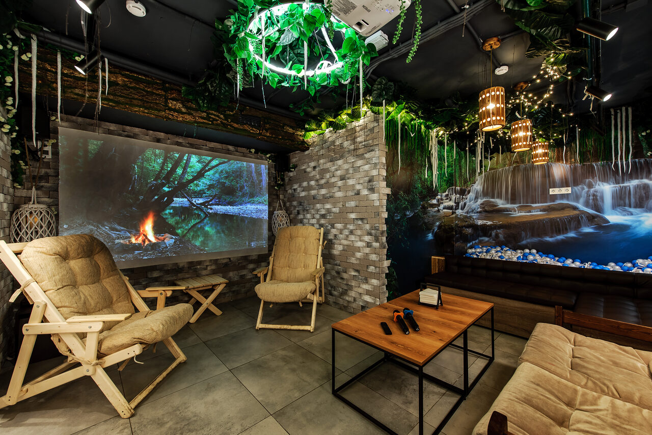 Арендовать Лофт в лесном стиле