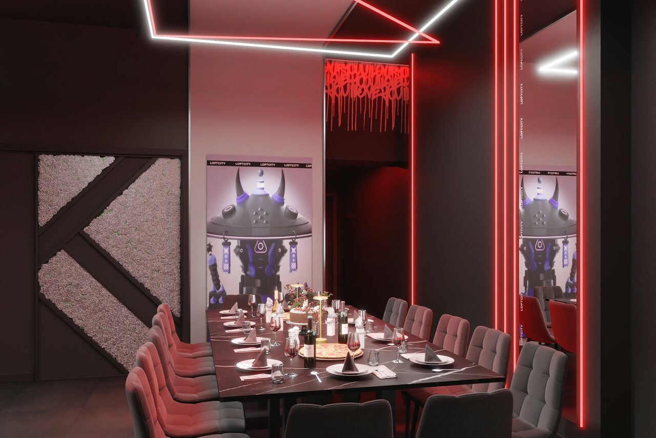 Арендовать Лофт-центр Б69. Зал Арена с верандой на крыше