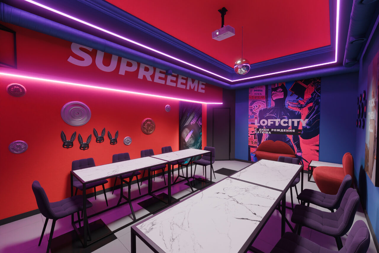 Арендовать Лофт-центр Б69. Зал Pop Art 