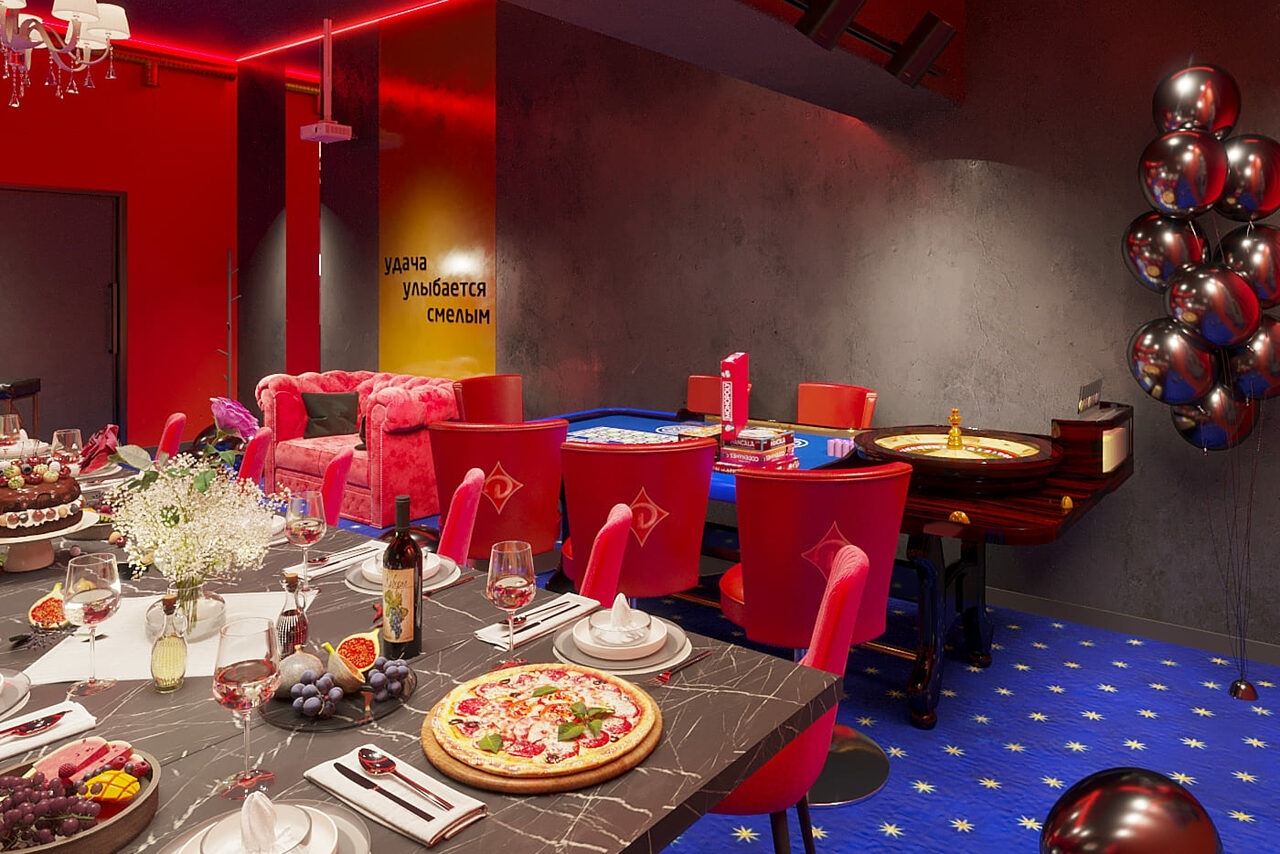 Арендовать Лофт-центр Б69. Зал Вегас с верандой на крыше