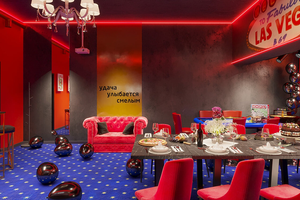 Арендовать Лофт-центр Б69. Зал Вегас с верандой на крыше