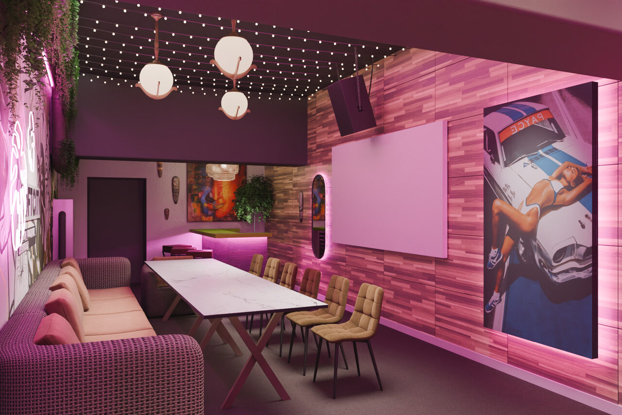 Арендовать Лофт-центр Б69. Зал Бали с верандой на крыше