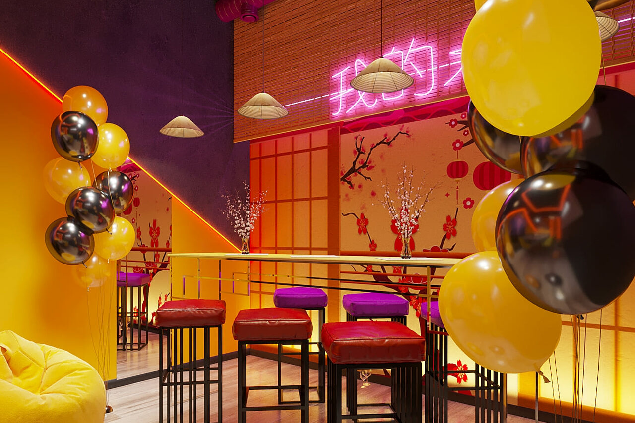 Арендовать Лофт-центр Б69. Зал Якудза с верандой на крыше