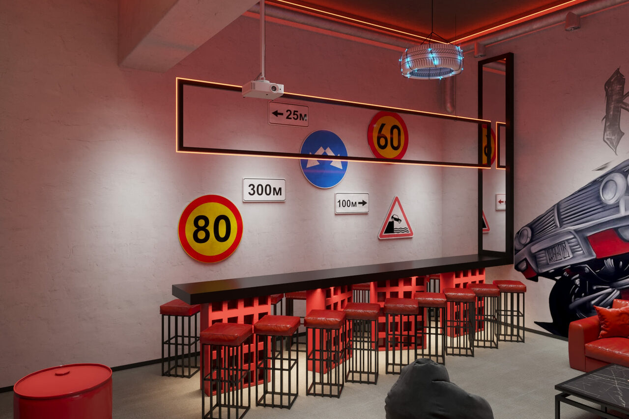 Арендовать Лофт-центр Б69. Зал Форсаж с верандой на крыше