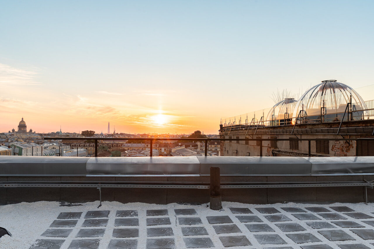 Арендовать Sky Terrasse. Лаундж пространство на крыше 