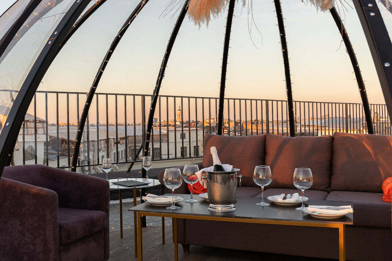 Арендовать Sky Terrasse. Лаундж пространство на крыше 