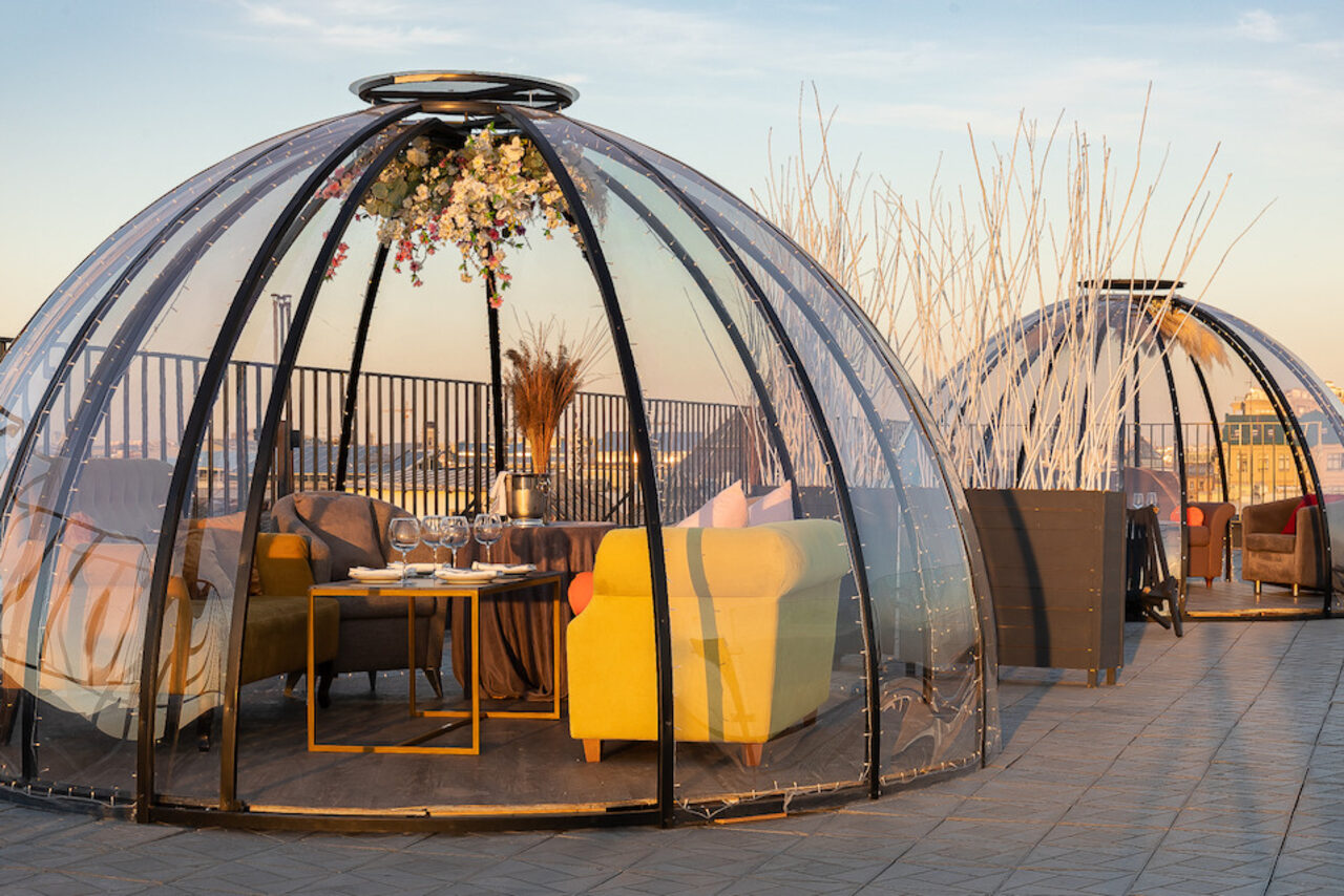 Арендовать Sky Terrasse. Лаундж пространство на крыше 