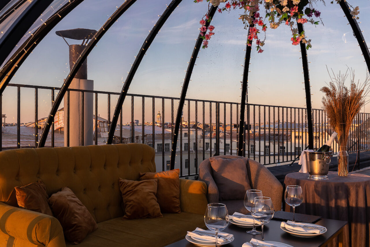 Арендовать Sky Terrasse. Лаундж пространство на крыше 