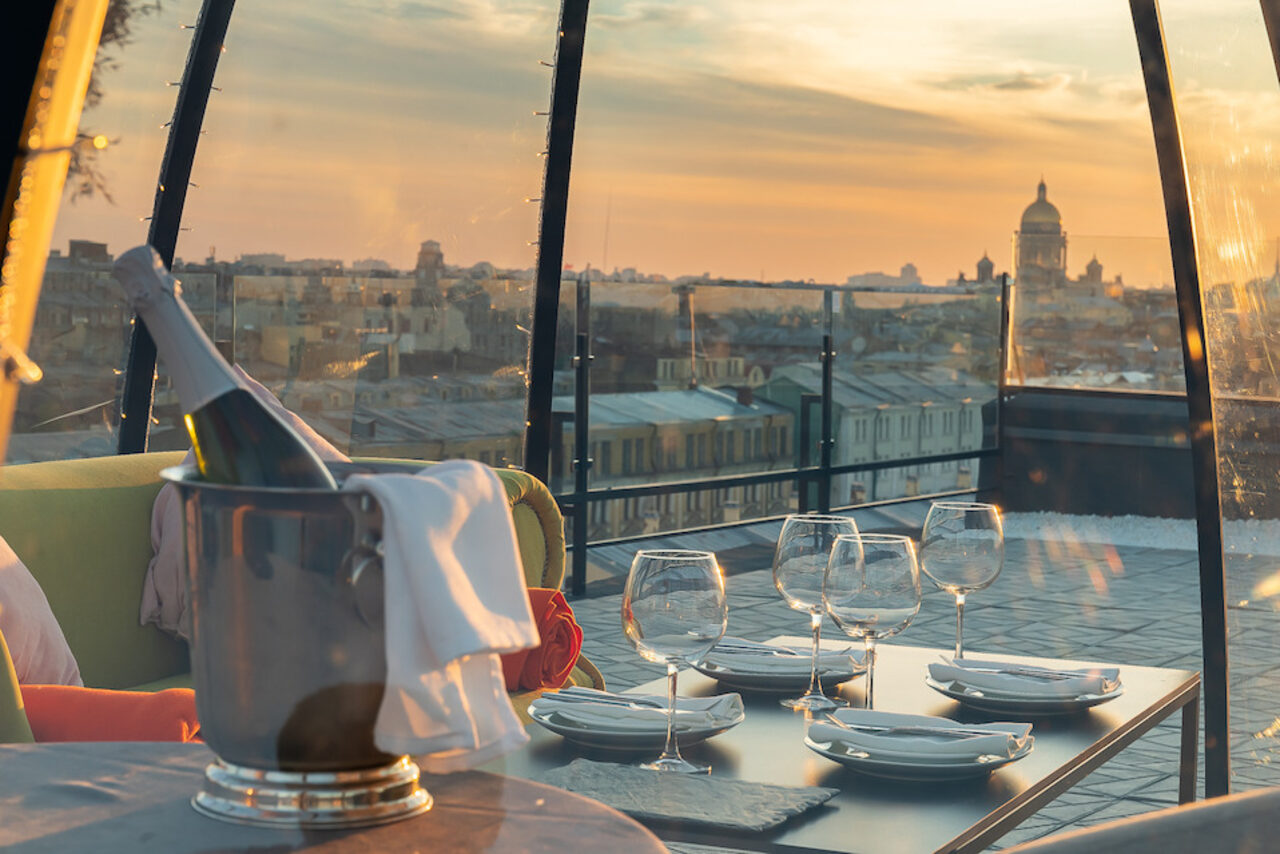 Арендовать Sky Terrasse Лаундж пространство на крыше 