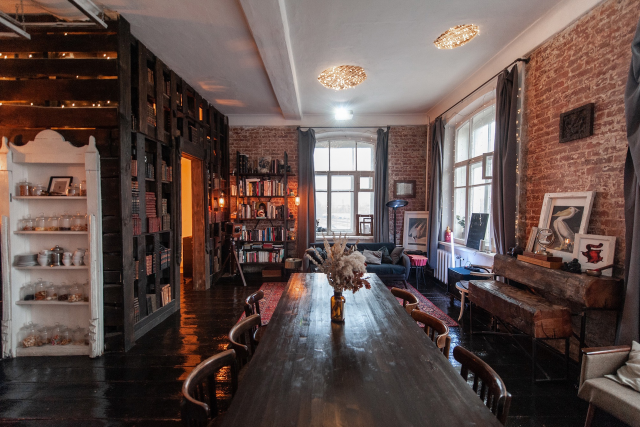 Арендовать ЛОФТ НА ЯУЗЕ Уютный лофт Москвы с видом на Яузу