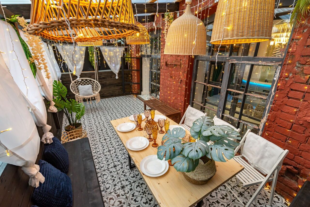 Арендовать Лофт Май. Зал Оливковый 