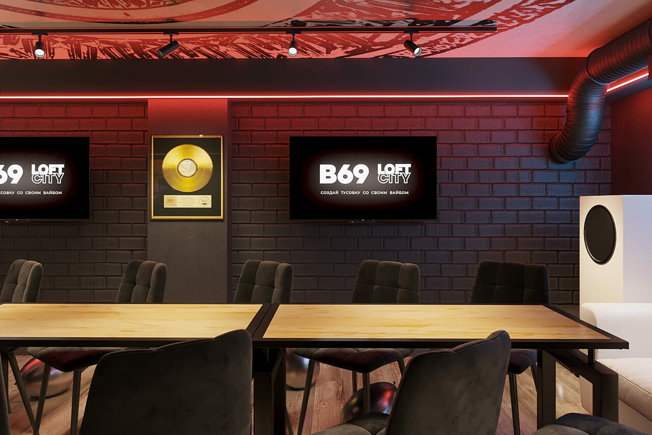 Арендовать Лофт-центр Б69. Зал Октава с верандой на крыше