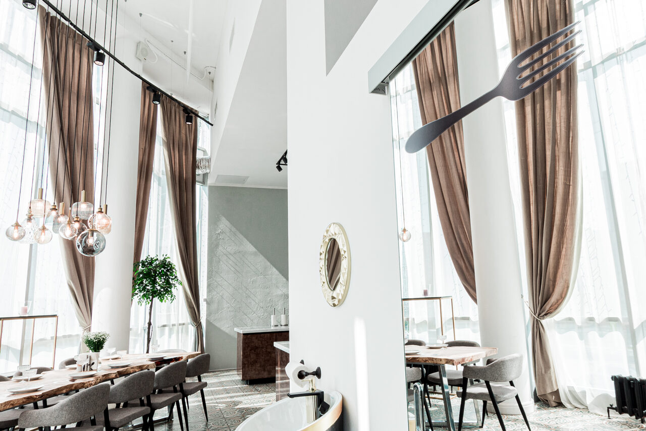 Арендовать Вкусотеррия Современный лофт с кухней