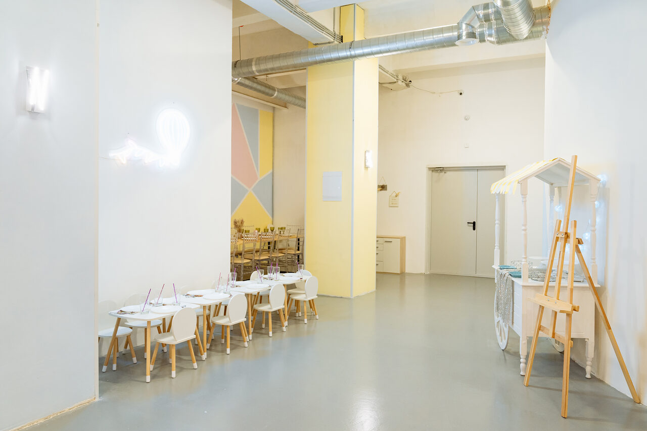 Арендовать Бейби зал с горкой