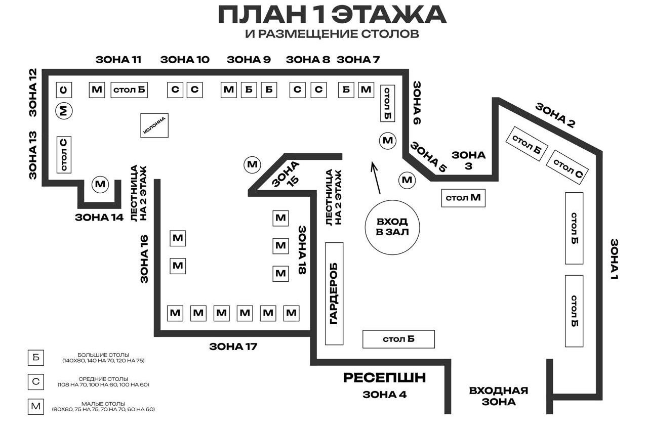 Арендовать Огромное пространство с фотозонами