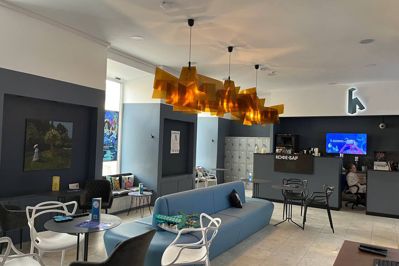 Арендовать Interactive Space. Современный зал с VR