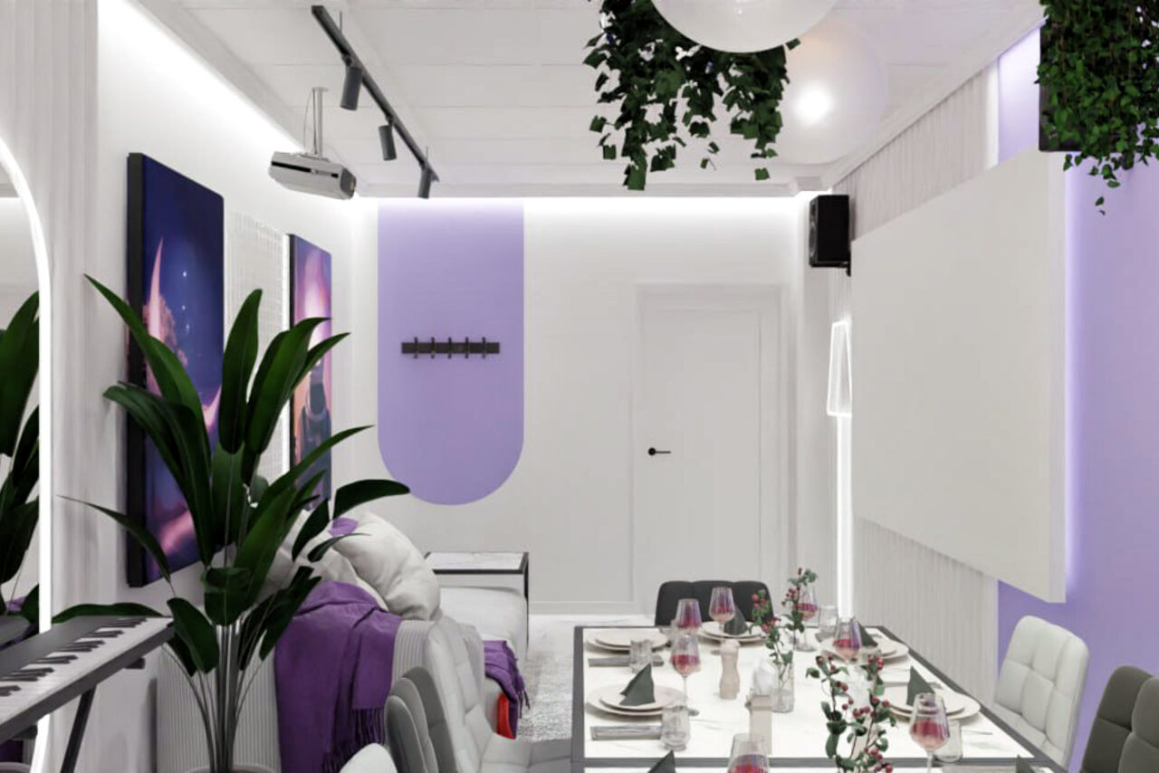 Арендовать Дримлофт. Дизайнерский лофт-зал в белом оформлении