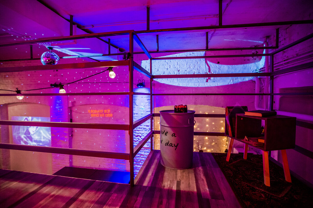 Арендовать Двухуровневый атмосферный лофт