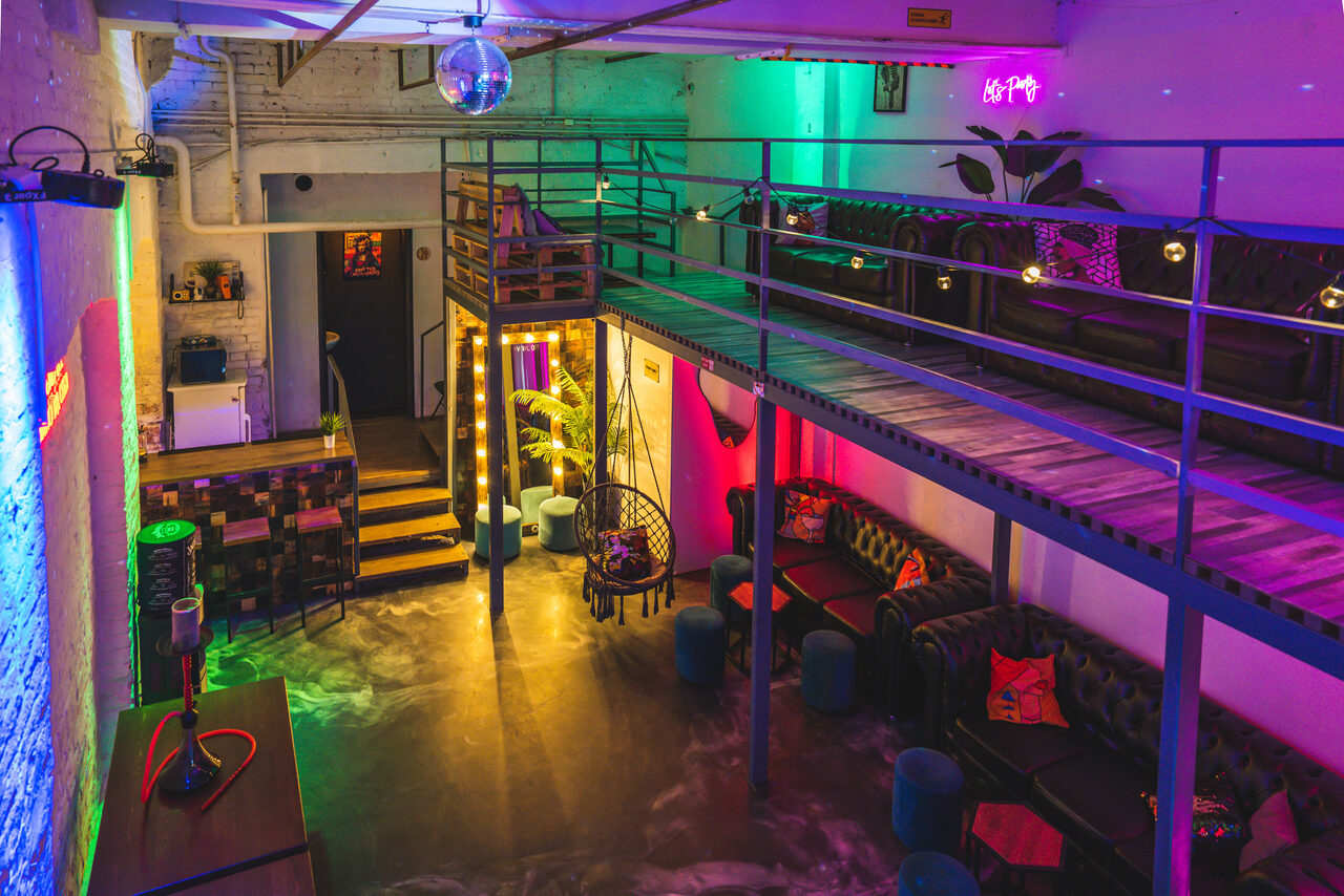 Арендовать Двухуровневый атмосферный лофт