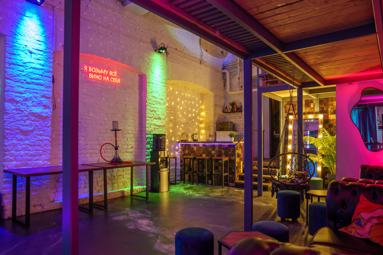 Арендовать Двухуровневый атмосферный лофт