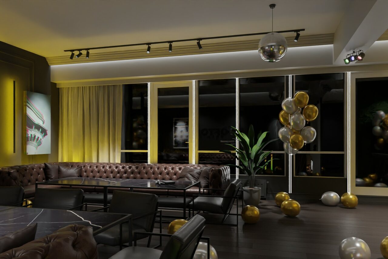 Арендовать ИглуЛофт. Высота. Просторный лофт-зал с большими окнами