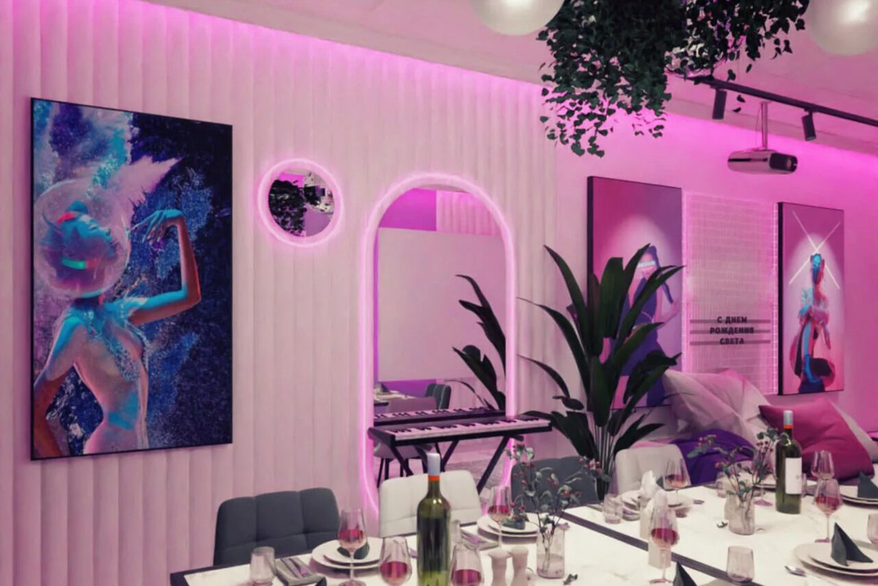 Арендовать Чил лофт. Яркий лофт-зал для девичников