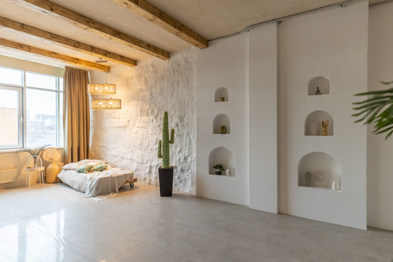 Арендовать Бежевый зал с зеркалами