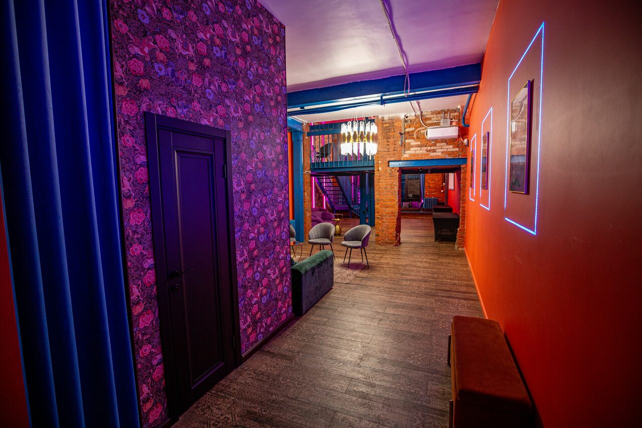 Арендовать Стильный двухуровневый лофт