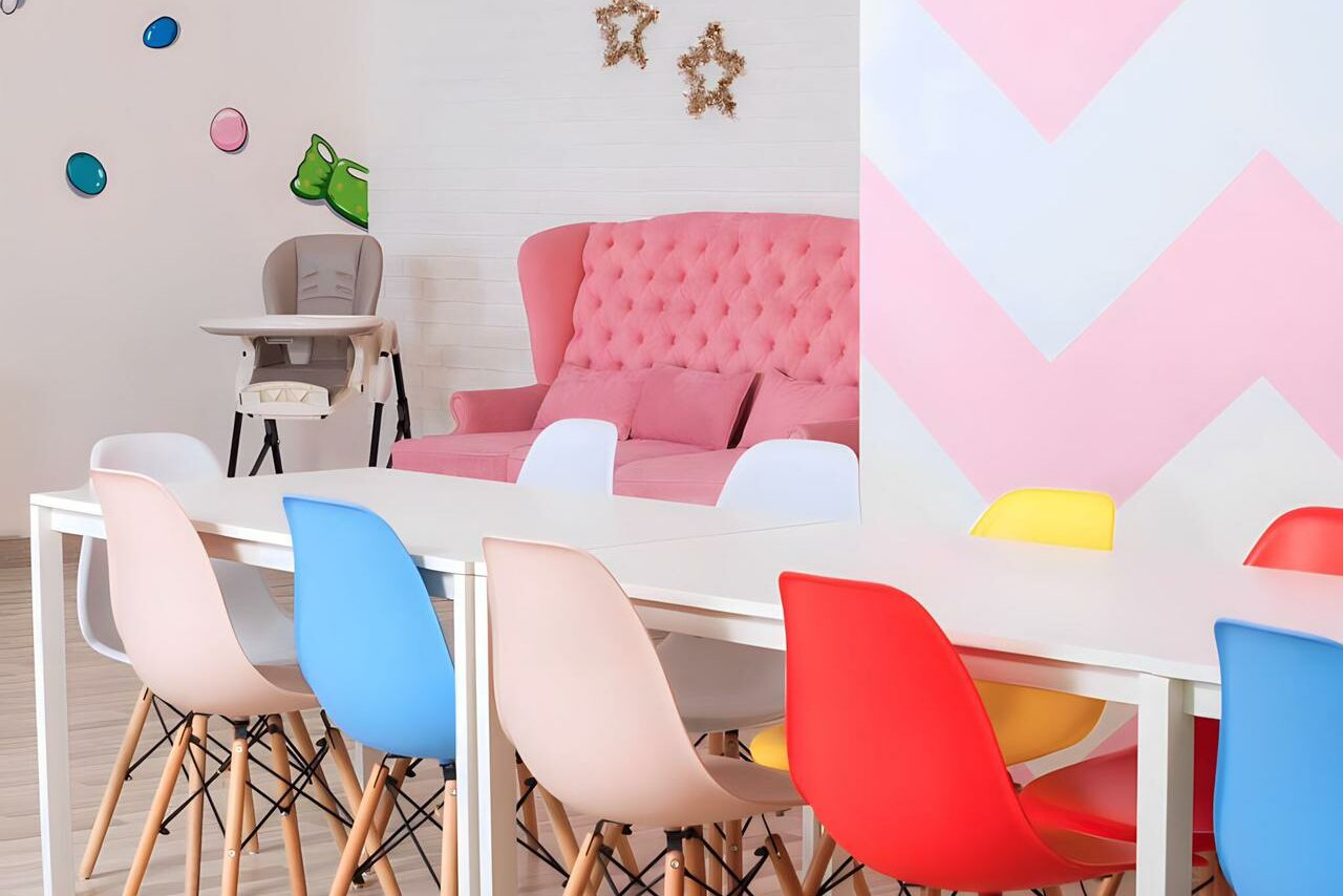 Арендовать Красочный лофт Конфета для детских мероприятий