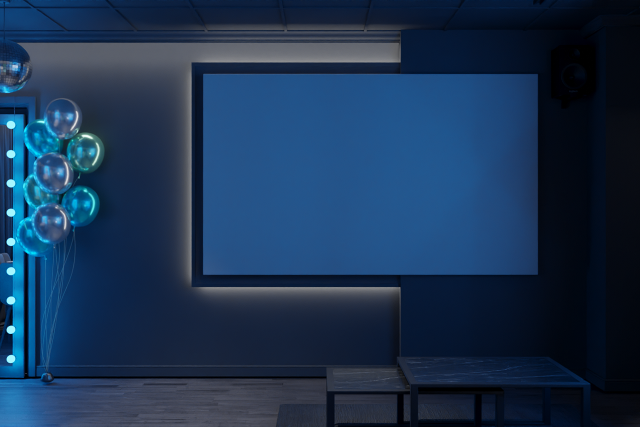 Арендовать Детройт. Яркий лофт в синих тонах