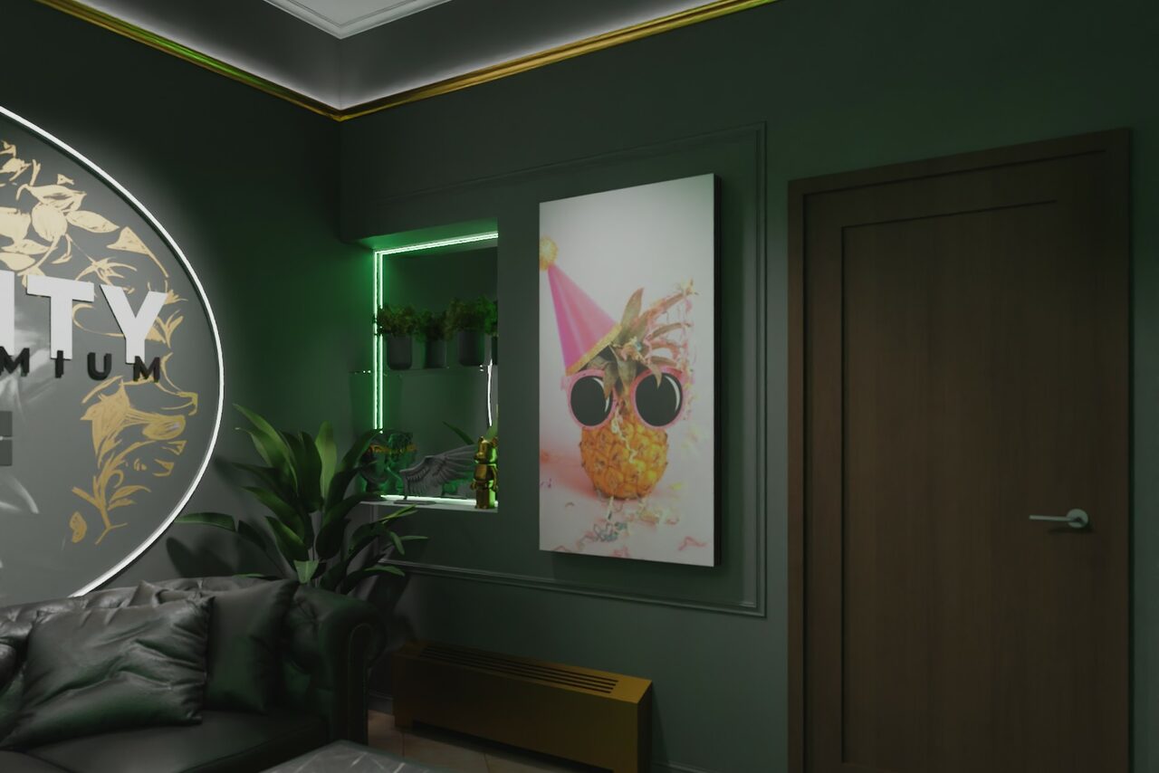 Арендовать ИглуЛофт. Лилиум. Тёмный лофт-зал с оттенками зелени