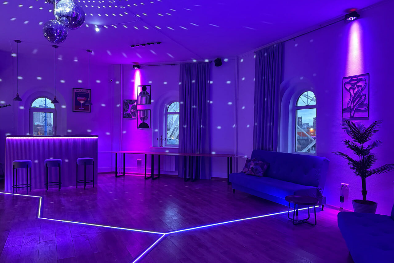 Арендовать Уютное светлое пространство круглой формы