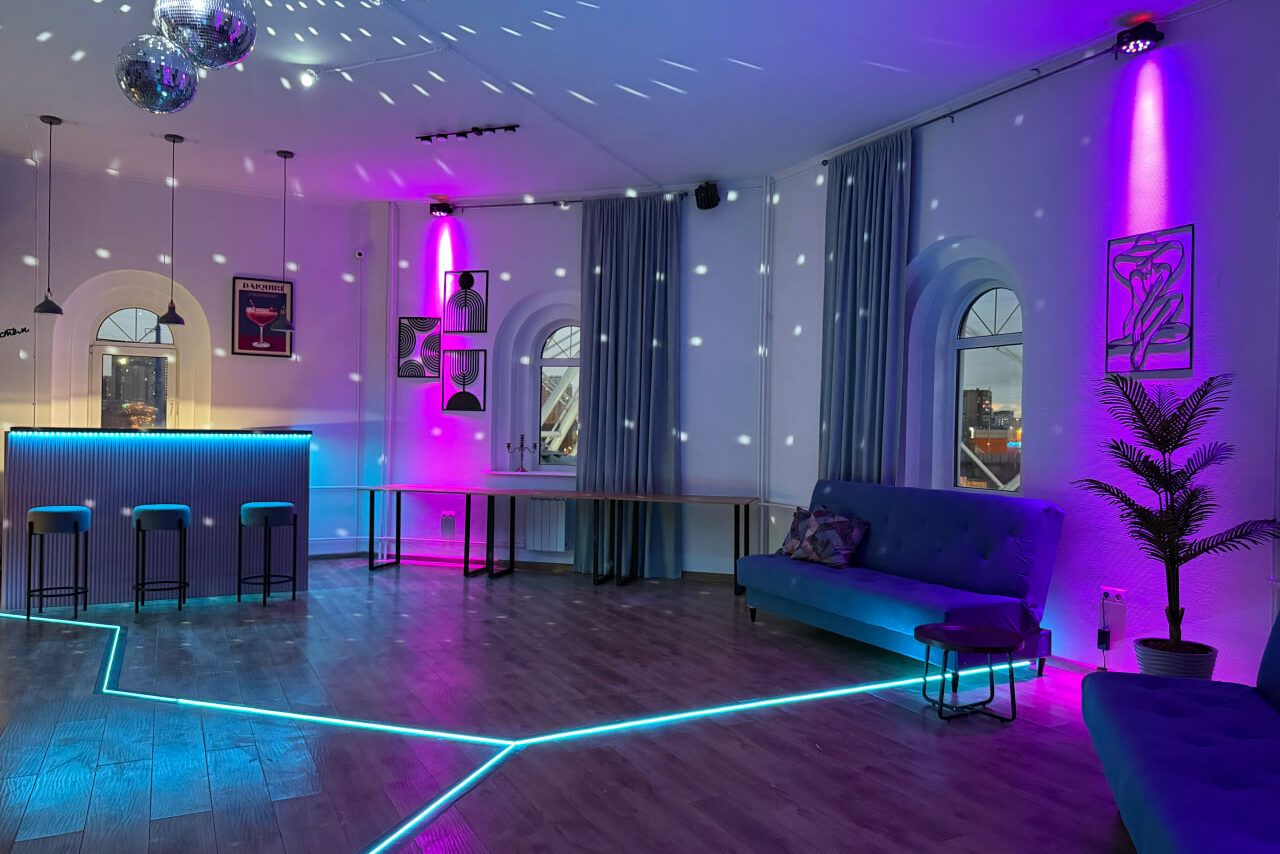 Арендовать Уютное светлое пространство круглой формы