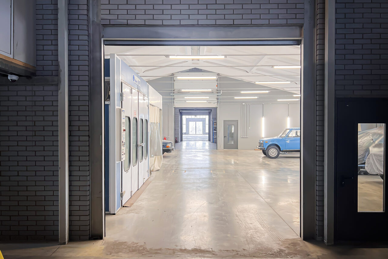 Арендовать Ангар с автосервисом в Раменском для съемок