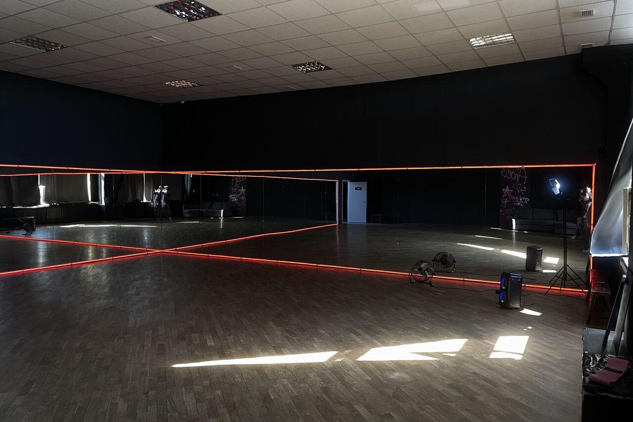 Арендовать Зал с зеркалами для танцев, практик и фитнеса