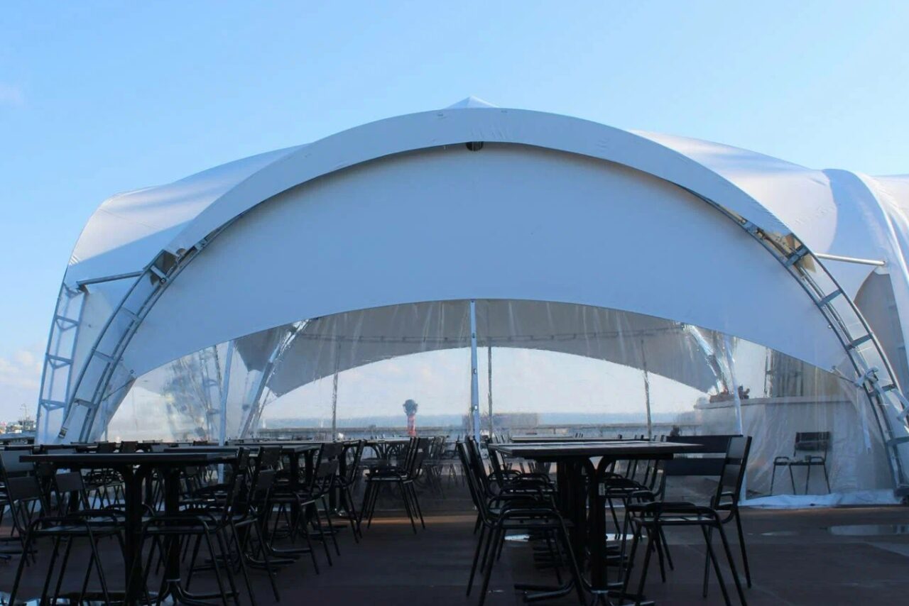 Арендовать Шатер в Кронштадте с видом на Финский залив