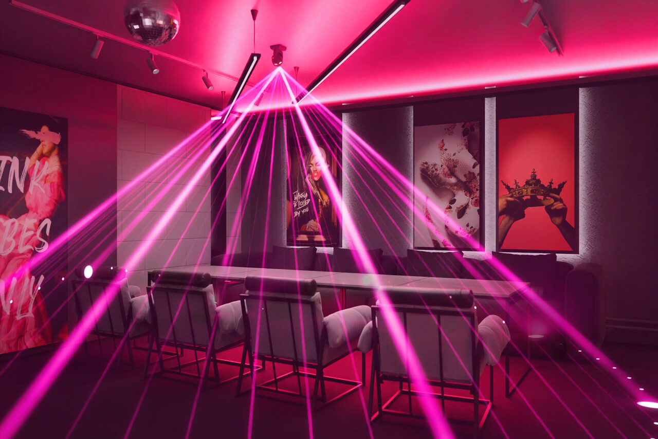 Арендовать Серый лофт с камином с верандой на крыше