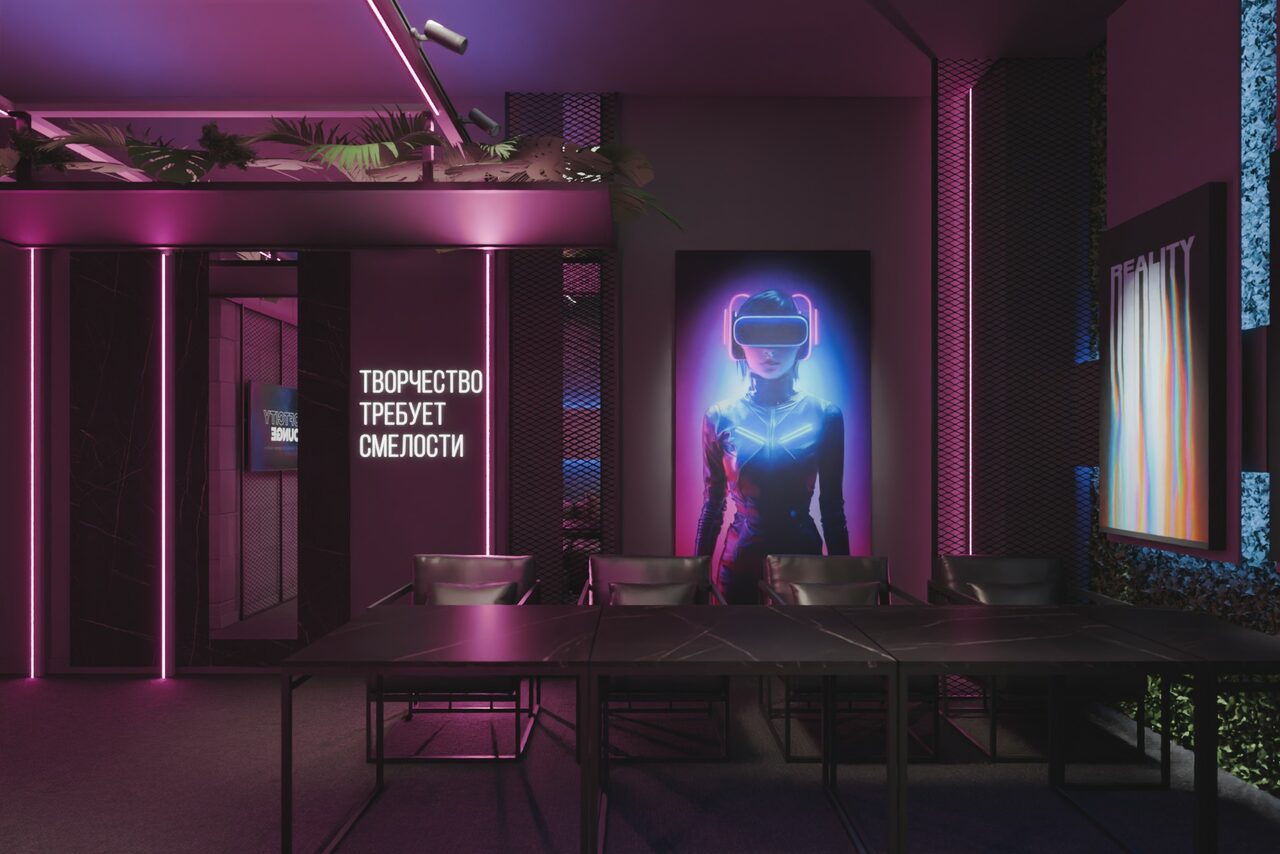 Арендовать Стильный лофт с авторским дизайном с верандой на крыше