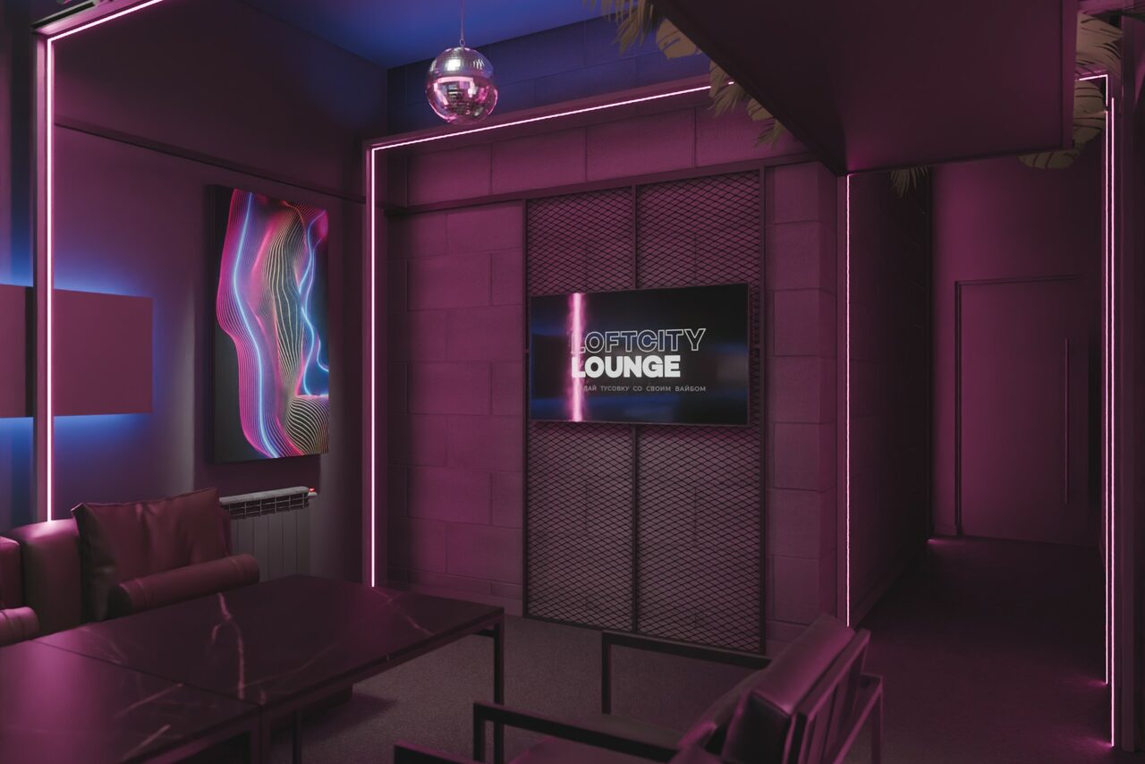 Арендовать Стильный лофт с авторским дизайном с верандой на крыше