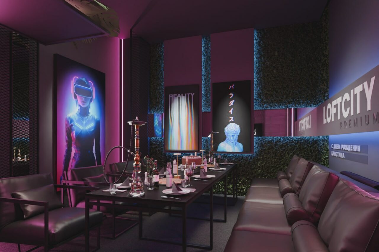 Арендовать Стильный лофт с авторским дизайном с верандой на крыше