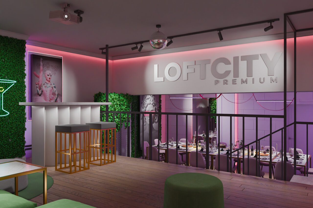 Арендовать Лофт-центр Б69. Зал 5 o`clock с верандой на крыше