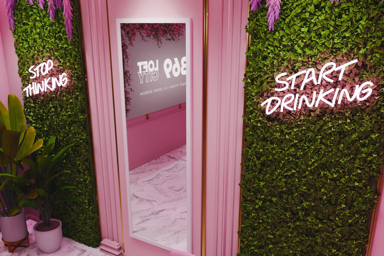 Арендовать Лофт-центр Б69. Зал Розовый фламинго с верандой на крыше