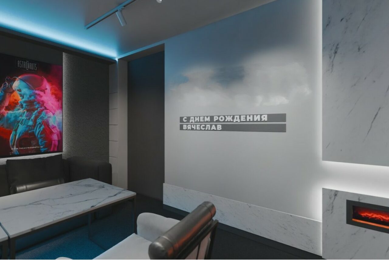 Арендовать Стильный лофт с камином с верандой на крыше