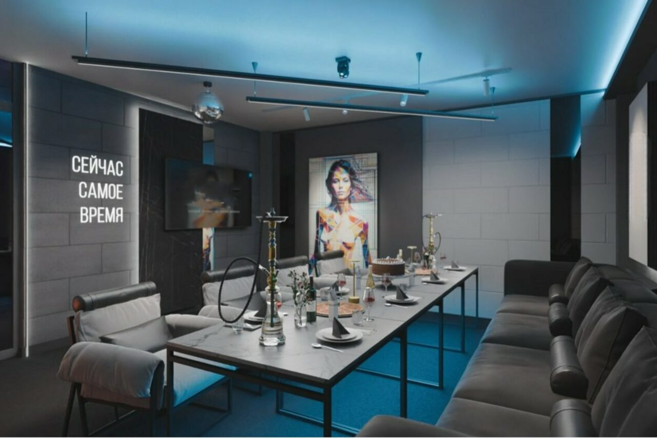 Арендовать Стильный лофт с камином с верандой на крыше