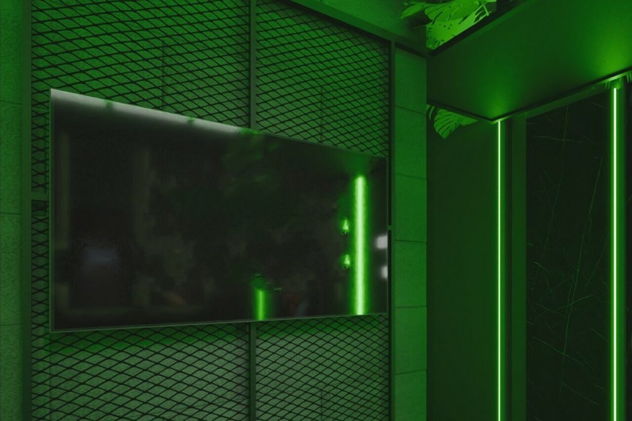 Арендовать Лофт с элементами тропической природы с верандой на крыше