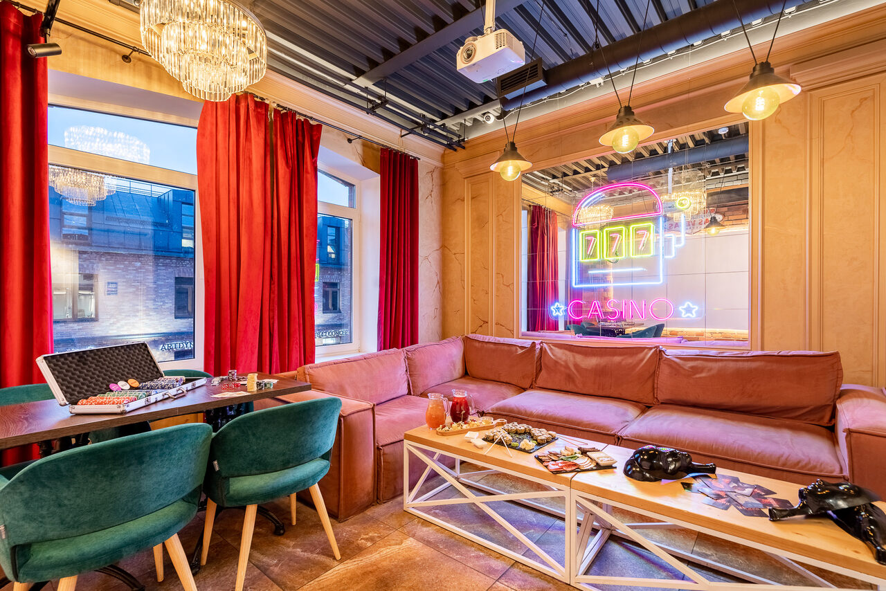 Арендовать Лофт-зал в стиле Лас-Вегас