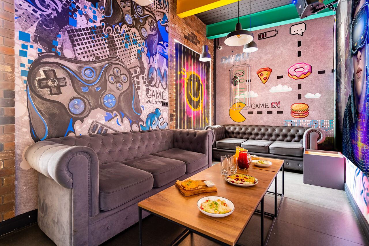 Арендовать Лофт-зал в стиле "Стрит-арт" 