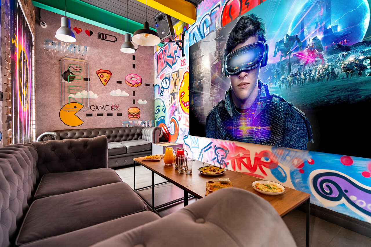 Арендовать Лофт-зал в стиле "Стрит-арт" 